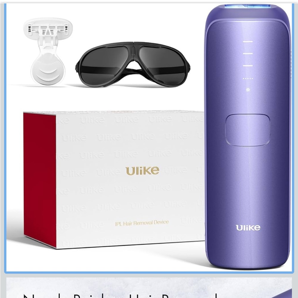 Ulike Purple IPL Hair Removal Device